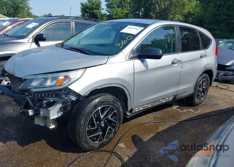 2016 Honda Cr-V Se из США, поврежденный, VIN 2HKRM3H43GH522204